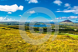 Landscape and Coast Connemara in Ireland