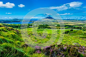 Landscape and Coast Connemara in Ireland