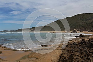 Sandy beach at Brenton on Sea