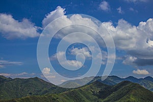 Landscape of of Colombia, Valle del Cauca.