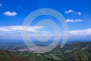 Landscape of of Colombia, Valle del Cauca.