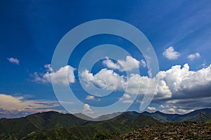 Landscape of of Colombia, Valle del Cauca.