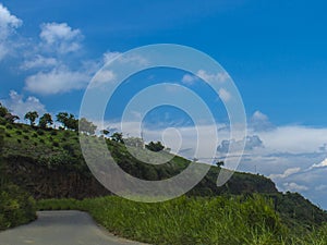 Landscape of of Colombia, Valle del Cauca.