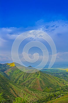 Landscape of of Colombia, Valle del Cauca.