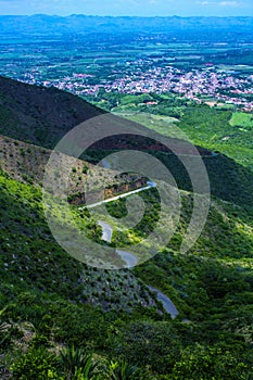 Landscape of of Colombia, Valle del Cauca. photo