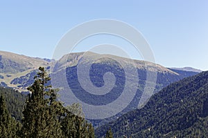 Landscape at the Coma de Ransol in Andorra