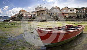 Landscape of Combarro, northwest Spain