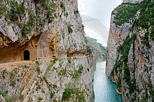 Landscape in Congost de Mont-rebei , Spain