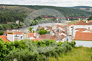 Landscape of Constancia. Santarem, Ribatejo, Portugal photo