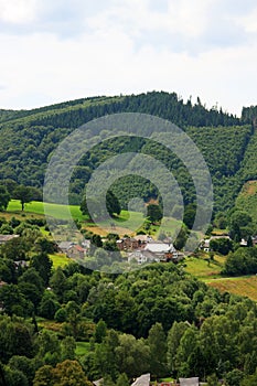 Landscape of Coo, Belgium