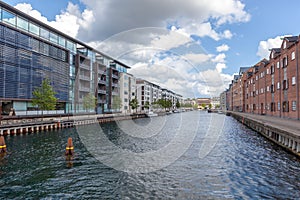 landscape, Copenhagen, Denmark, view of the canal Vesterbro