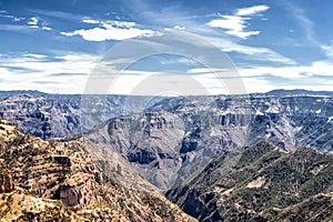 Landscape of Copper Canyon, Chihuahua, Mexico photo