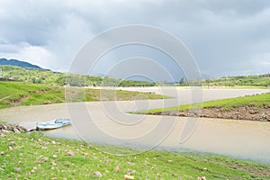 Landscape of Corrinchis Dam Mascota Jalisco. photo