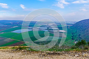 Landscape and countryside in the eastern Jezreel Valley