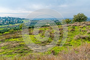 Landscape and countryside from Tel Gezer