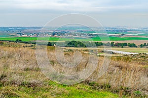 Landscape and countryside from Tel Gezer