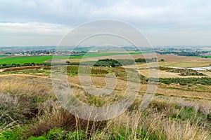 Landscape and countryside from Tel Gezer