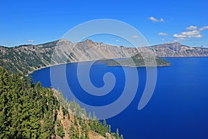 Landscape in Crater Lake National Park, USA