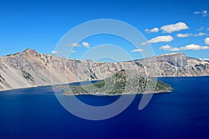 Landscape in Crater Lake National Park, USA