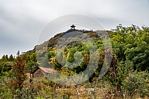 Landscape of Dagu Mountain Tourist Scenic Spot, Yitong Manchu Autonomous County