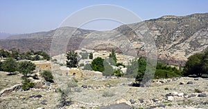 Landscape of Dana Biosphere Reserve, Jordan