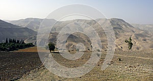 Landscape of Dana Biosphere Reserve, Jordan