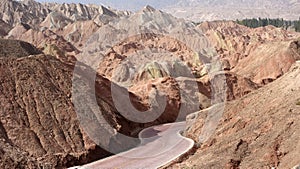 Landscape of Danxia landform