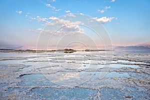 Dead Sea Puddles photo
