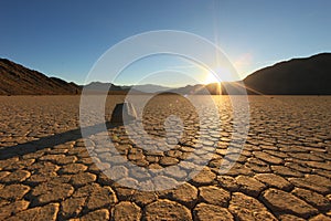 Landscape in Death Valley National Park, Cal