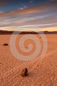 Landscape of Death Valley National Park in California