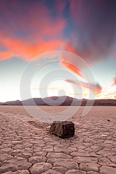 Landscape of Death Valley National Park in California