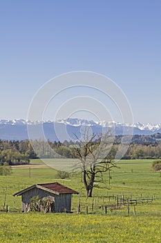 Landscape at Deining in Upper Bavaria