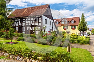 Landscape design at residential houses in Reichenau Island, Germany