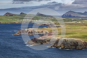 Landscape on Dingle peninsula