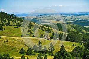 Landscape of Divcibare mountain