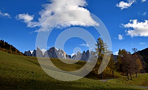 Landscape about Dolomites , North Italy, Alps