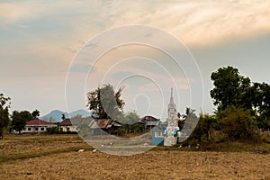 Landscape of Don Det Laos