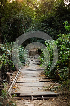 Landscape of Don Khone Laos