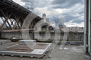 Landscape of Downtown Portland, Oregon