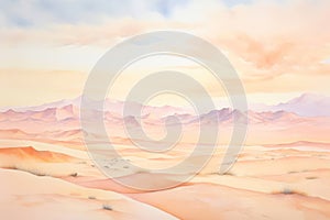 Landscape dry sand illustration sahara nature sky desert background dune travel sunset background