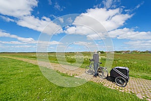 Landscape Dutch island Terschelling