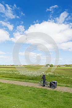 Landscape Dutch island Terschelling