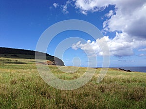 Landscape Easter Island