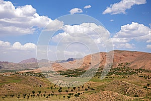 The landscape of eastern mountains and plains of Iran , Khorasan