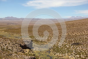 Landscape of Eduardo Avaroa Andean Fauna Reserve