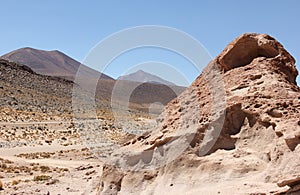 Landscape of Eduardo Avaroa Andean Fauna Reserve