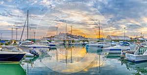 Landscape with Eivissa harbour, Ibiza