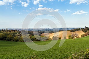 Landscape in Emilia-Romagna (Italy)