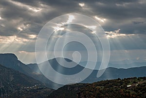 Landscape in Epirus, Greece