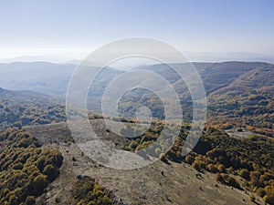 Landscape of Erul mountain near Golemi peak, Bulgaria photo